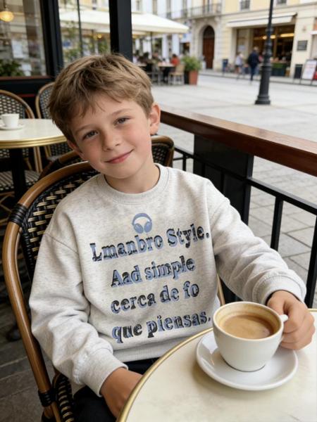 Свитер Yalisi (120-160) 8002 grey (деми)