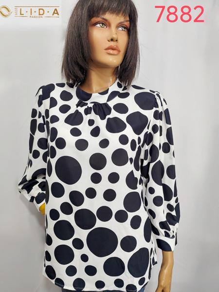 Свитер LIDA (52-62) 7882 white (деми)