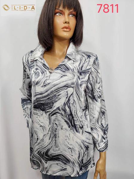 Свитер LIDA (52-62) 7811 white (деми)