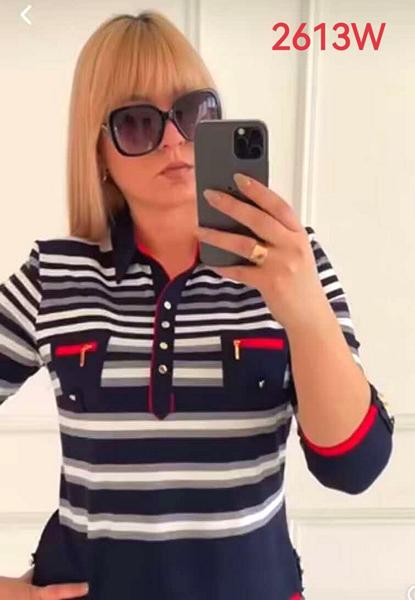 Свитер LIDA (52-62) 2613W navy (деми)