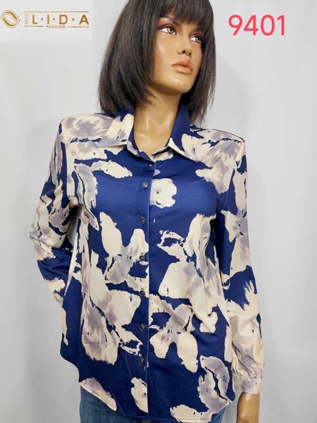 Рубашка LIDA (52-62) 9408 blue (деми)