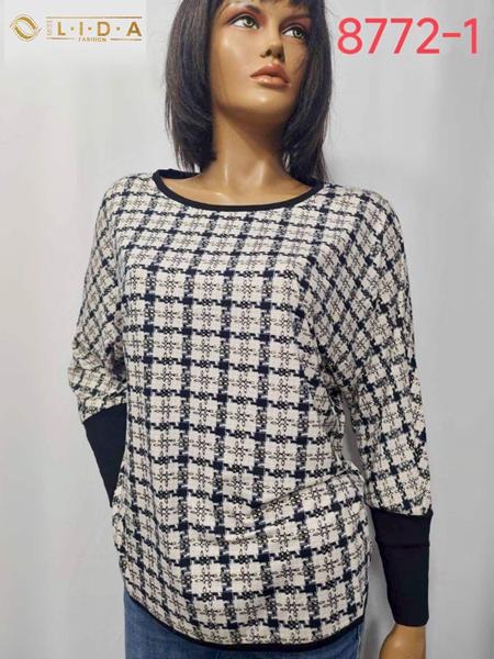 Свитер LIDA (52-62) 8772-1 beige (деми)