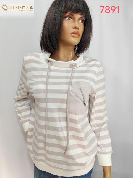 Свитер LIDA (52-62) 7891 beige (деми)