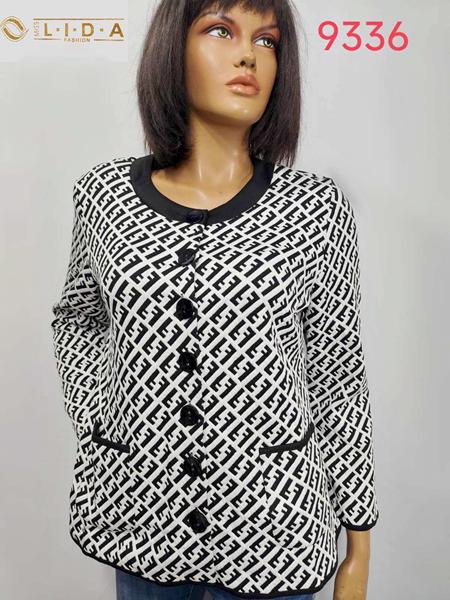 Свитер LIDA (52-62) 9336 white (деми)