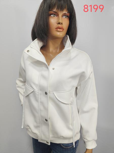 Куртка LIDA (52-62) 8199 white (деми)