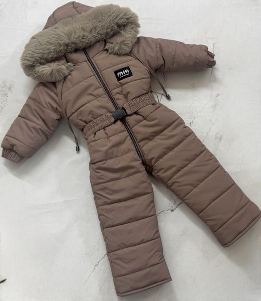 Комбинезон Moda school (86-98) 8465-1 brown (зима)