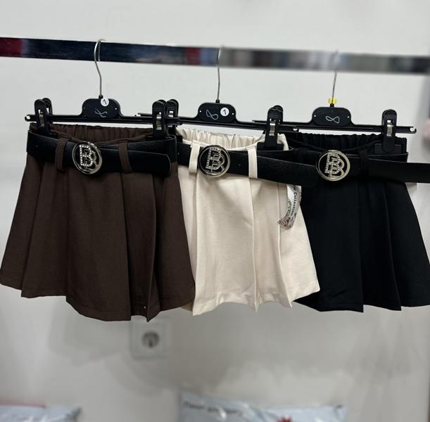 Юбка-шорты SunnyTot (1-8) S296 brown (лето)