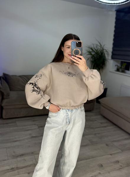 Свитер S.Style (42-48) 298-1 beige (зима)