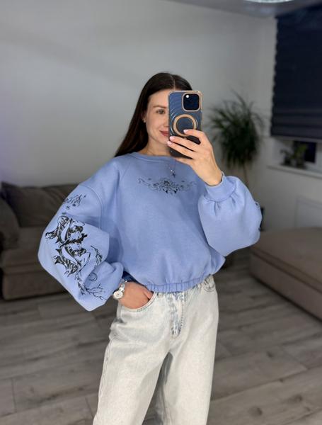 Свитер S.Style (42-48) 298-1 l.blue (зима)