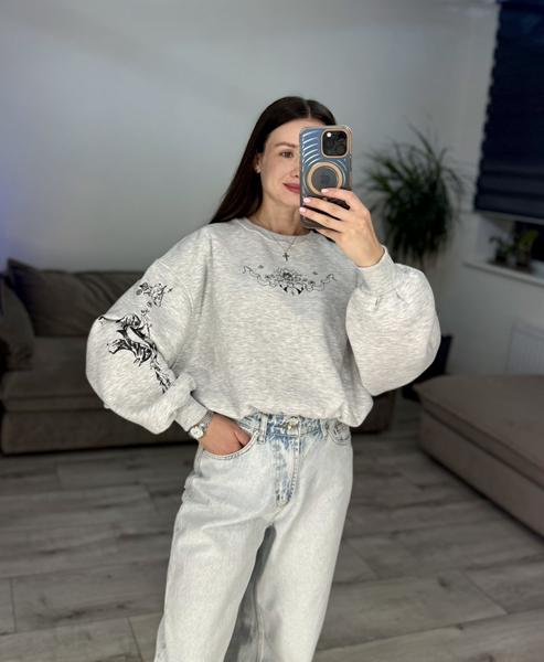 Свитер S.Style (42-48) 298-1 l.grey (зима)