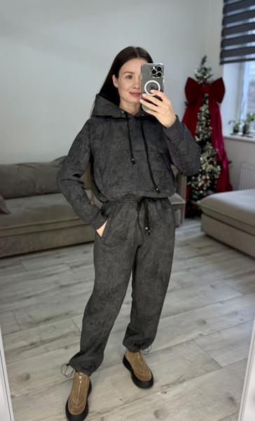 Костюм спорт S.Style (42-48) 311 grey (зима)