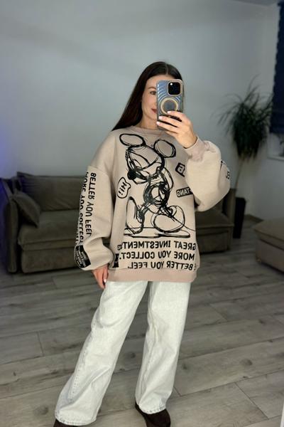 Свитер S.Style (one size) 630 beige (зима)