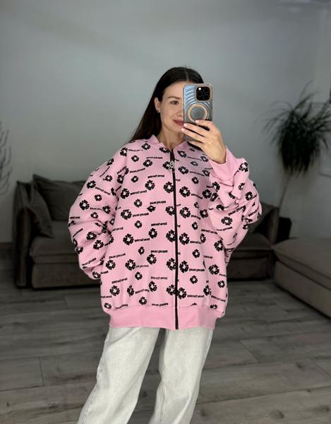 Кофта спорт S.Style (one size) 634 pink (зима)