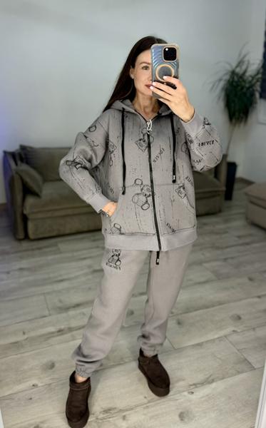 Костюм спорт S.Style (42-48) 635 grey (зима)