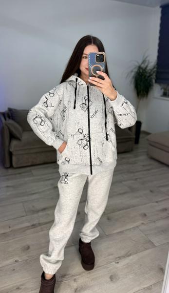 Костюм спорт S.Style (42-48) 635 white (зима)