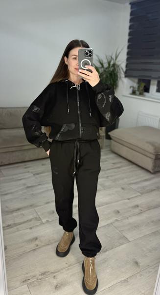 Костюм спорт S.Style (one size) 638 black (зима)