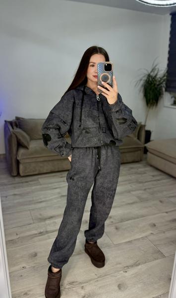 Костюм спорт S.Style (42-48) 638 grey (зима)