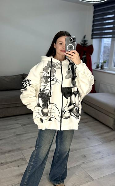 Кофта спорт S.Style (one size) 645 milk (зима)