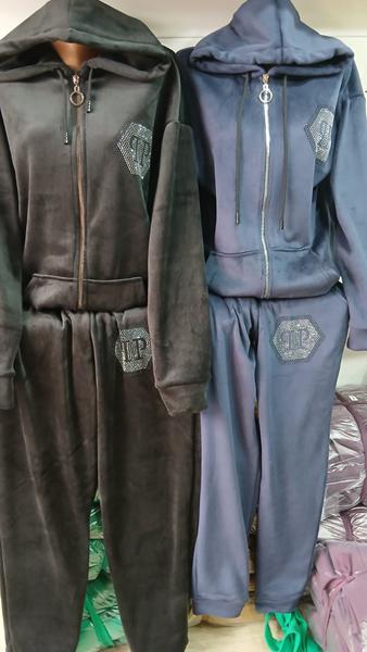 Костюм спорт ECE (4XL-6XL) EC28 l.blue (зима)