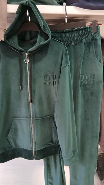 Костюм спорт ECE (4XL-6XL) EC32 green (зима)