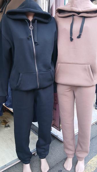 Костюм спорт ECE (XL-3XL) EC38 beige (зима)