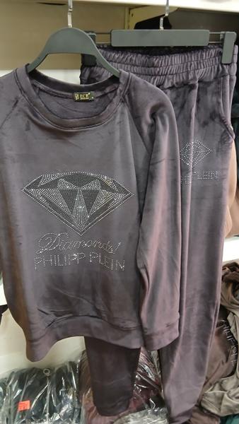 Костюм спорт ECE (4XL-6XL) EC45 brown (зима)