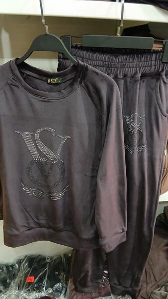 Костюм спорт ECE (4XL-6XL) EC46 brown (зима)