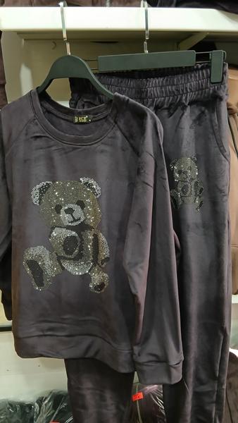 Костюм спорт ECE (4XL-6XL) EC47 brown (зима)