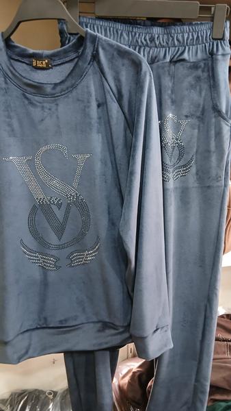 Костюм спорт ECE (4XL-6XL) EC50 l.blue (зима)