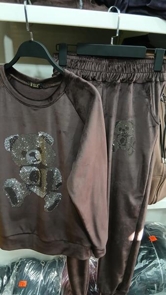 Костюм спорт ECE (4XL-6XL) EC53 brown (зима)