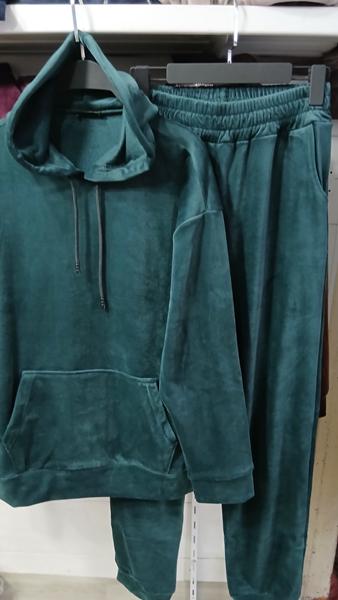 Костюм спорт ECE (XL-3XL) EC64 green (зима)