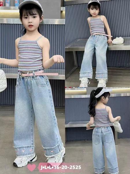 Джинсы Фунтик (1-5) 2525 l.blue (деми)