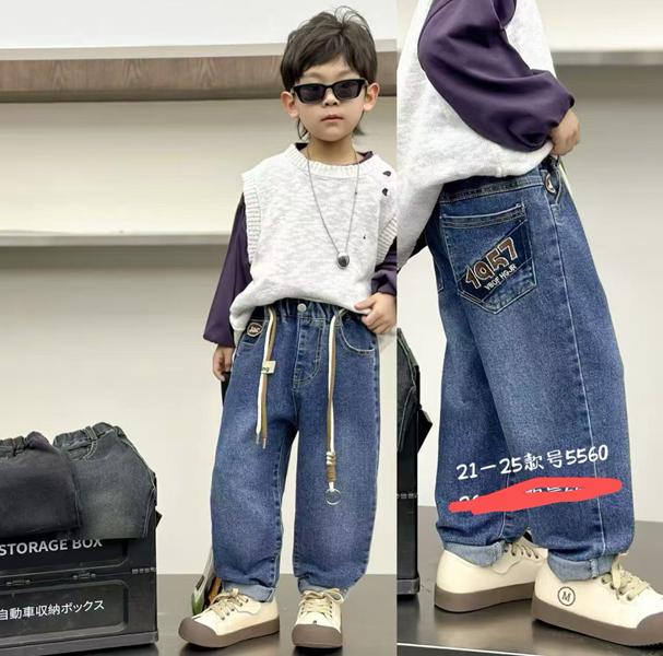 Джинсы Фунтик (4-8) 5560 black (деми)