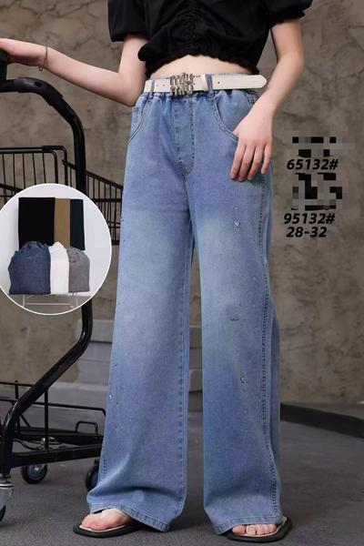 Джинсы Фунтик (10-14) 65132 navy (деми)