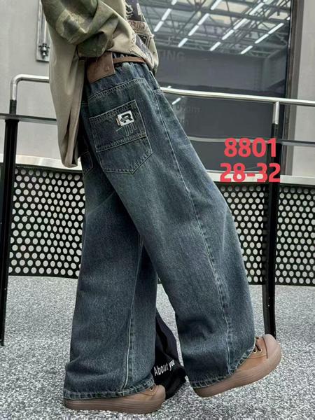 Джинсы Фунтик (10-14) 8801 blue (деми)