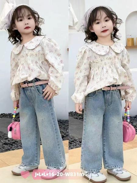 Джинсы Фунтик (1-5) W831 l.blue (деми)