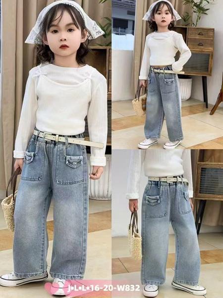 Джинсы Фунтик (1-5) W832 l.blue (деми)