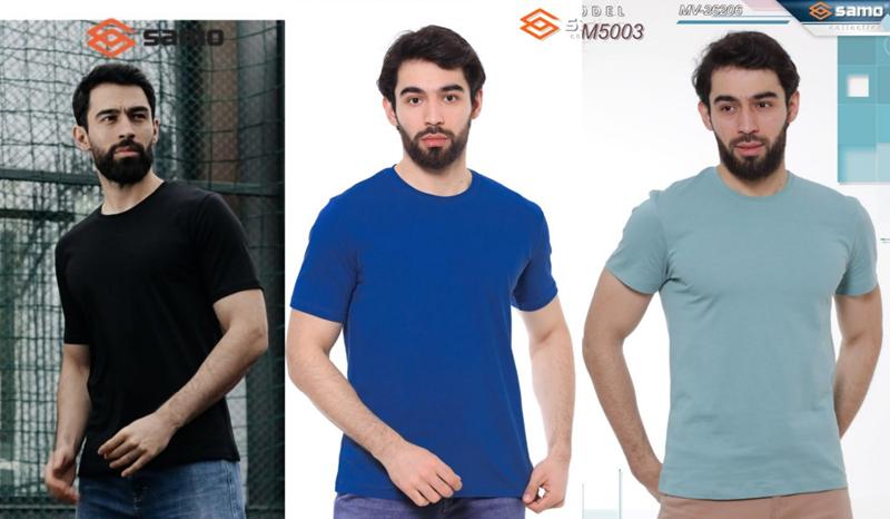 Футболка Samo (48-56) 5003 blue (лето)