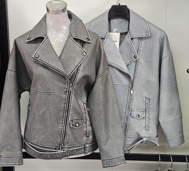 Куртка LiOpt (S-L) 3326 l.grey (деми)