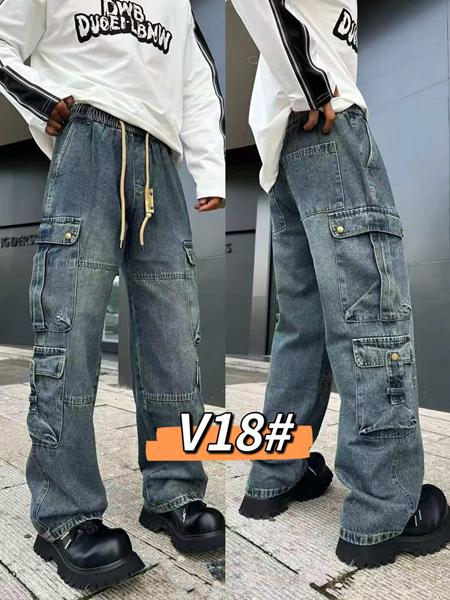 Джинсы Baron Jeans (M-3XL) V18 blue (деми)