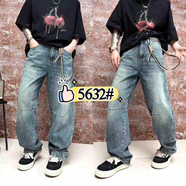 Джинсы Baron Jeans (S-2XL) 5632 l.blue (деми)