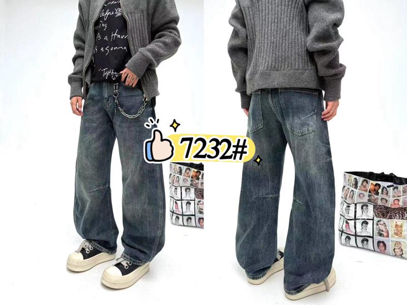 Джинсы Baron Jeans (S-2XL) 7732 blue (деми)