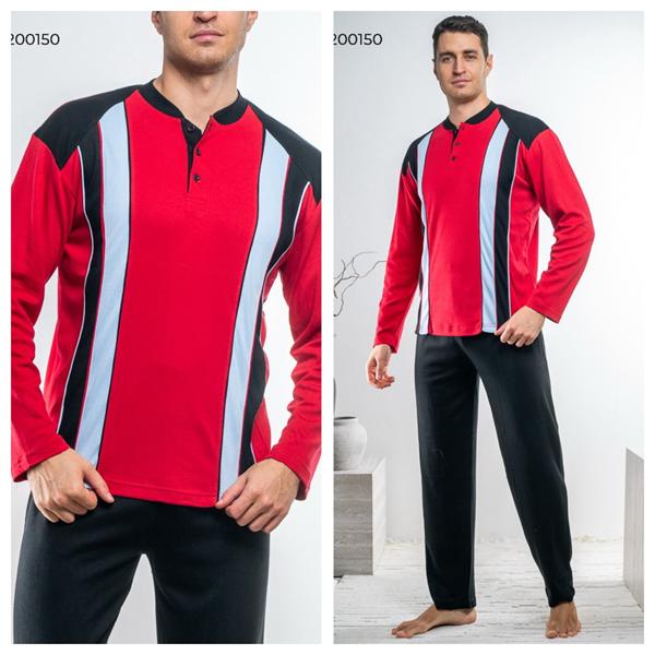 Пижама Vehuiah (2XL-4XL) 200150 black (зима)