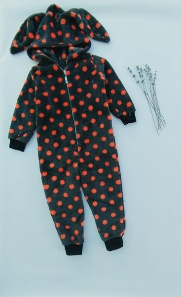 Кигуруми Meloria (3-7) ML3203 d.grey (зима)