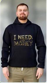 Худи Mary Brand (46-52) 403 black (зима)