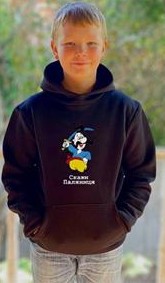 Худи Mary Brand (134-152) 410 black (зима)