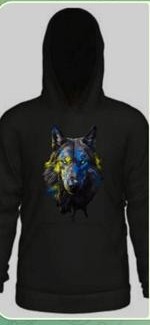 Худи Mary Brand (134-152) 413 black (зима)