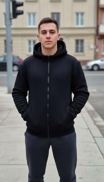 Худи Mary Brand (46-52) 453 black (зима)