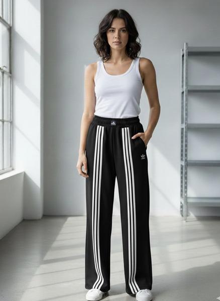 Штаны спорт Newe (M-XL) NW833 black (деми)