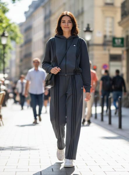 Штаны спорт Newe (M-XL) NW847 d.grey (деми)